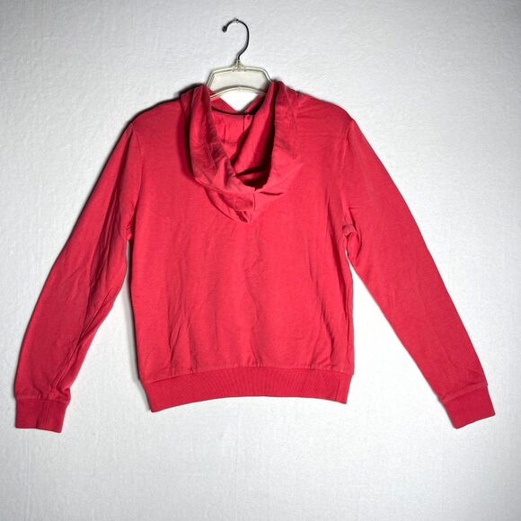 Victoria's Secret PINK Bright Pink Hoodie‎ with White Lettering Ladies Size S - Picture 4 of 10